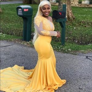 Formal mermaid dress